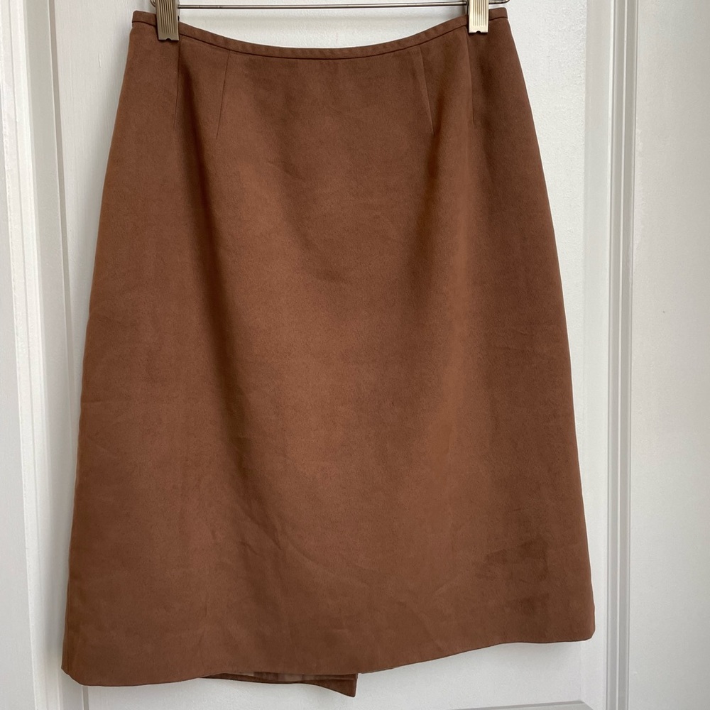Kasper Brown Skirt